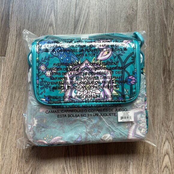 Vera Bradley Stay Cooler in Peacock Garden NWT - Picture 3 of 3
